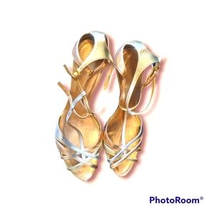 Vicini Double Strap Sandal Heels